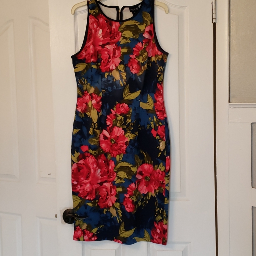 Floral print dress